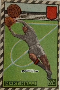 Sticker Martinelli - Tuttocalcio Campionato 1948-1949 Serie B n. 276 - CICOGNA
