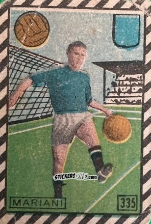 Figurina Mariani - Tuttocalcio Campionato 1948-1949 Serie B n. 335 - CICOGNA
