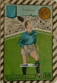 Sticker Bulgarelli - Tuttocalcio Campionato 1948-1949 Serie B n. 340 - CICOGNA
