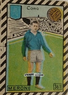 Sticker Meroni - Tuttocalcio Campionato 1948-1949 Serie B n. 361 - CICOGNA
