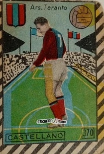 Cromo Castellano - Tuttocalcio Campionato 1948-1949 Serie B n. 370 - CICOGNA
