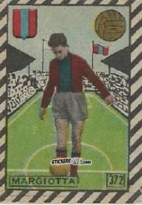Cromo Vincenzo Margiotta - Tuttocalcio Campionato 1948-1949 Serie B n. 372 - CICOGNA
