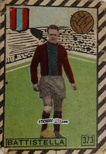 Cromo Ennio Battistelli - Tuttocalcio Campionato 1948-1949 Serie B n. 373 - CICOGNA
