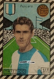 Cromo Tiriticco - Tuttocalcio Campionato 1948-1949 Serie B n. 377 - CICOGNA
