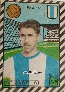 Cromo De Angelis - Tuttocalcio Campionato 1948-1949 Serie B n. 379 - CICOGNA
