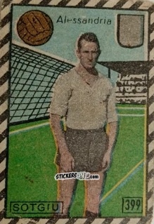 Cromo Sotgiu - Tuttocalcio Campionato 1948-1949 Serie B n. 399 - CICOGNA
