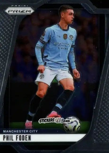 Sticker Phil Foden - English Premier League 2024-2025. Prizm
 n. 1 - Panini