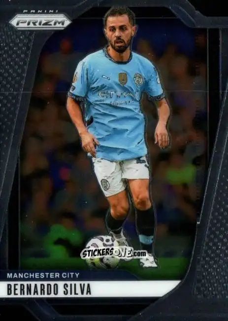 Cromo Bernardo Silva - English Premier League 2024-2025. Prizm
 n. 12 - Panini