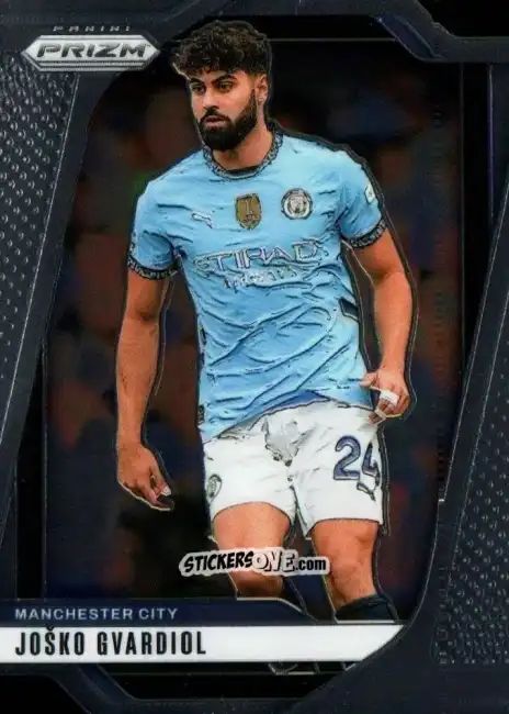 Cromo Josko Gvardiol - English Premier League 2024-2025. Prizm
 n. 14 - Panini