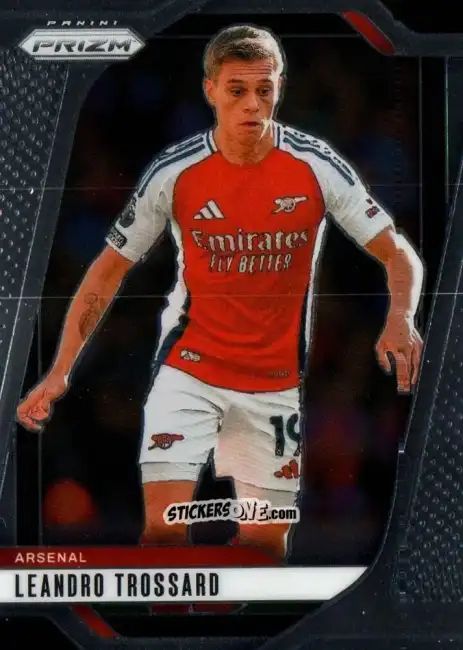 Sticker Leandro Trossard - English Premier League 2024-2025. Prizm
 n. 27 - Panini