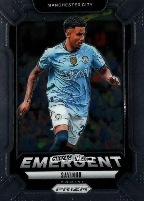 Cromo Savinho - English Premier League 2024-2025. Prizm
 n. E2 - Panini