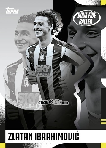 Cromo Zlatan Ibrahimović - Juventus 2024-2025 Team Set
 n. 48 - Topps