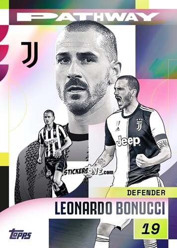 Sticker Leonardo Bonucci - Juventus 2024-2025 Team Set
 n. PA-2 - Topps