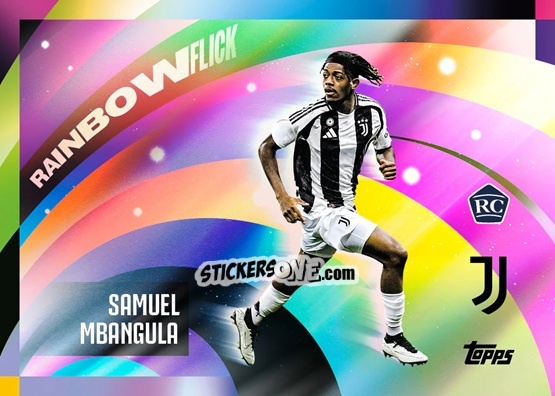 Cromo Samuel Mbangula - Juventus 2024-2025 Team Set
 n. RF-12 - Topps