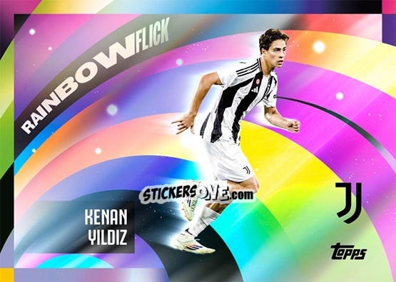 Sticker Kenan Yildiz - Juventus 2024-2025 Team Set
 n. RF-14 - Topps