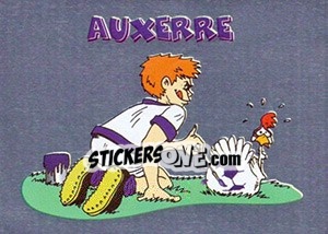 Sticker Auxerre - SuperFoot 1998-1999 n. 1 - Panini