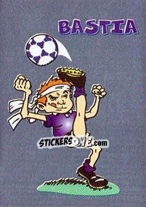 Sticker Bastia - SuperFoot 1998-1999 n. 2 - Panini