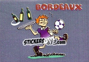 Sticker Bordeaux - SuperFoot 1998-1999 - Panini