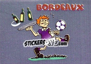 Sticker Bordeaux - SuperFoot 1998-1999 n. 3 - Panini