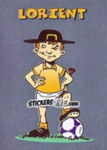 Sticker Lorient - SuperFoot 1998-1999 n. 6 - Panini