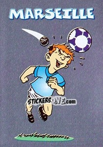 Sticker Marseille - SuperFoot 1998-1999 - Panini