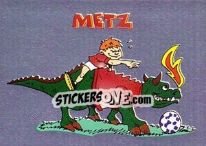 Sticker Metz - SuperFoot 1998-1999 n. 9 - Panini