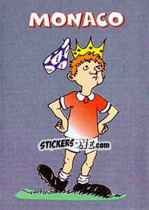 Sticker Monaco - SuperFoot 1998-1999 - Panini