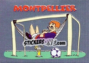 Cromo Montpellier - SuperFoot 1998-1999 - Panini