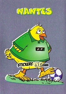 Figurina Nantes - SuperFoot 1998-1999 - Panini