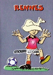 Figurina Rennes - SuperFoot 1998-1999 - Panini