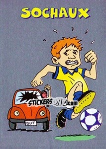 Sticker Sochaux - SuperFoot 1998-1999 n. 16 - Panini