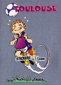 Sticker Toulouse - SuperFoot 1998-1999 - Panini