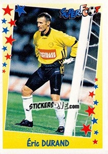 Sticker Éric Durand - SuperFoot 1998-1999 - Panini