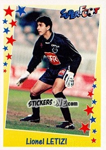 Sticker Lionel Letizi - SuperFoot 1998-1999 - Panini