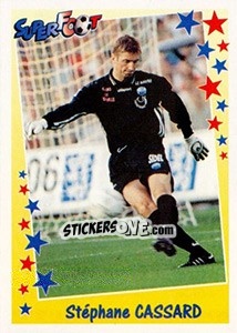 Sticker Stéphane Cassard - SuperFoot 1998-1999 - Panini