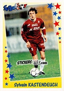 Sticker Sylvain Kastendeuch - SuperFoot 1998-1999 n. 38 - Panini