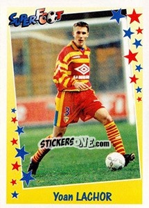Sticker Yoan Lachor - SuperFoot 1998-1999 n. 40 - Panini