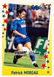 Sticker Patrick Moreau - SuperFoot 1998-1999 - Panini