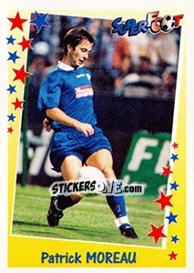Sticker Patrick Moreau - SuperFoot 1998-1999 n. 42 - Panini