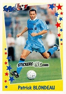 Sticker Patrick Blondeau - SuperFoot 1998-1999 - Panini