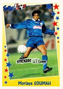 Figurina Morlaye Soumah - SuperFoot 1998-1999 - Panini