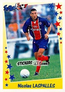 Sticker Nicolas Laspalles - SuperFoot 1998-1999 n. 46 - Panini