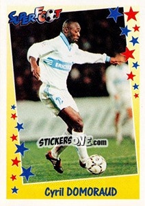 Sticker Cyril Domoraud - SuperFoot 1998-1999 - Panini