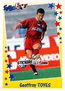 Figurina Geoffroy Toyes - SuperFoot 1998-1999 n. 48 - Panini
