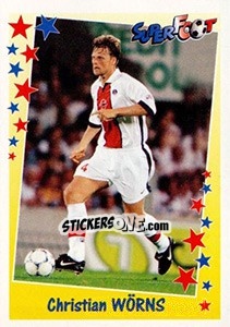 Sticker Christian Wörns - SuperFoot 1998-1999 n. 50 - Panini