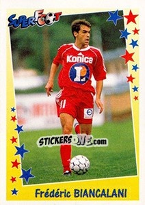 Sticker Frédéric Biancalani - SuperFoot 1998-1999 n. 51 - Panini