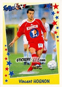 Cromo Vincent Hognon - SuperFoot 1998-1999 - Panini