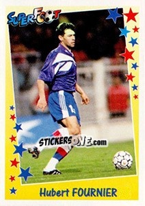 Sticker Hubert Fournier - SuperFoot 1998-1999 - Panini