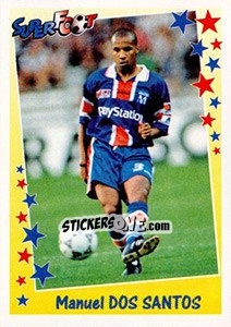 Sticker Manuel Dos Santos - SuperFoot 1998-1999 - Panini