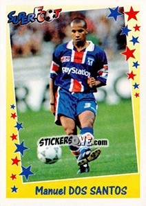 Sticker Manuel Dos Santos - SuperFoot 1998-1999 n. 59 - Panini